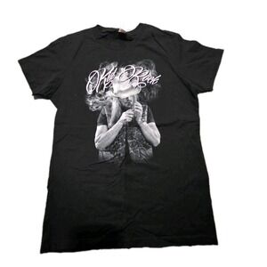 Kid Rock Bad Reputation Tour 2022 Black t-shirt Music Rock N Roll Small Womens